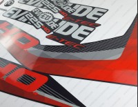 Evinrude 225HP E-tec HO 2011-2014 Graphite Cowl Outboard Decal Kit